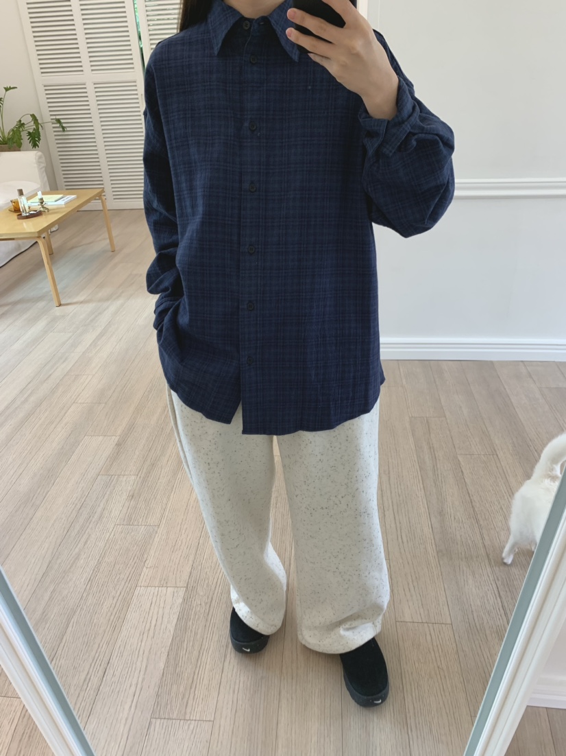 APPROACH直郵韓國代購女裝新款時尚24秋冬推薦襯衫蕾絲衫HOME GROUND襯衫/蕾絲衫