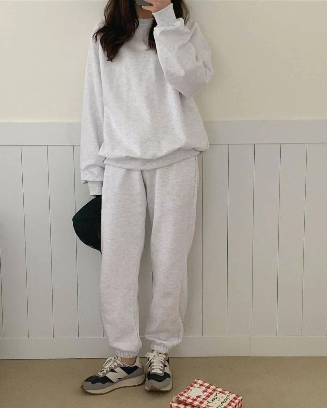 FIRST MOON韓國直郵女裝新品熱賣時尚休閑人氣24秋冬休閑褲FIRST MOON休閑褲