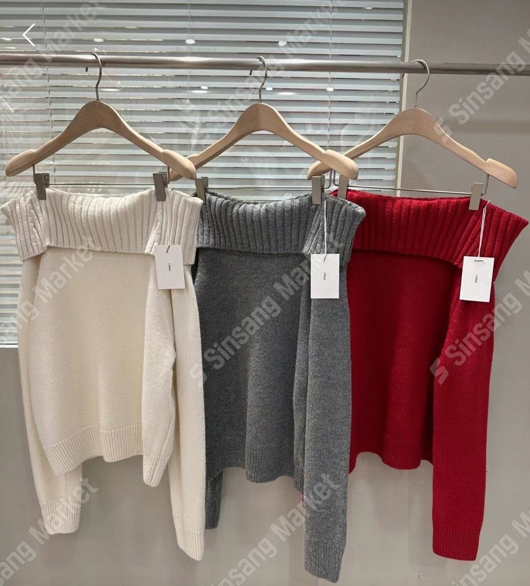 i hour韓國直郵女裝新品休閑人氣真品24秋冬時尚熱賣毛衣i hour毛衣圖色3左三色