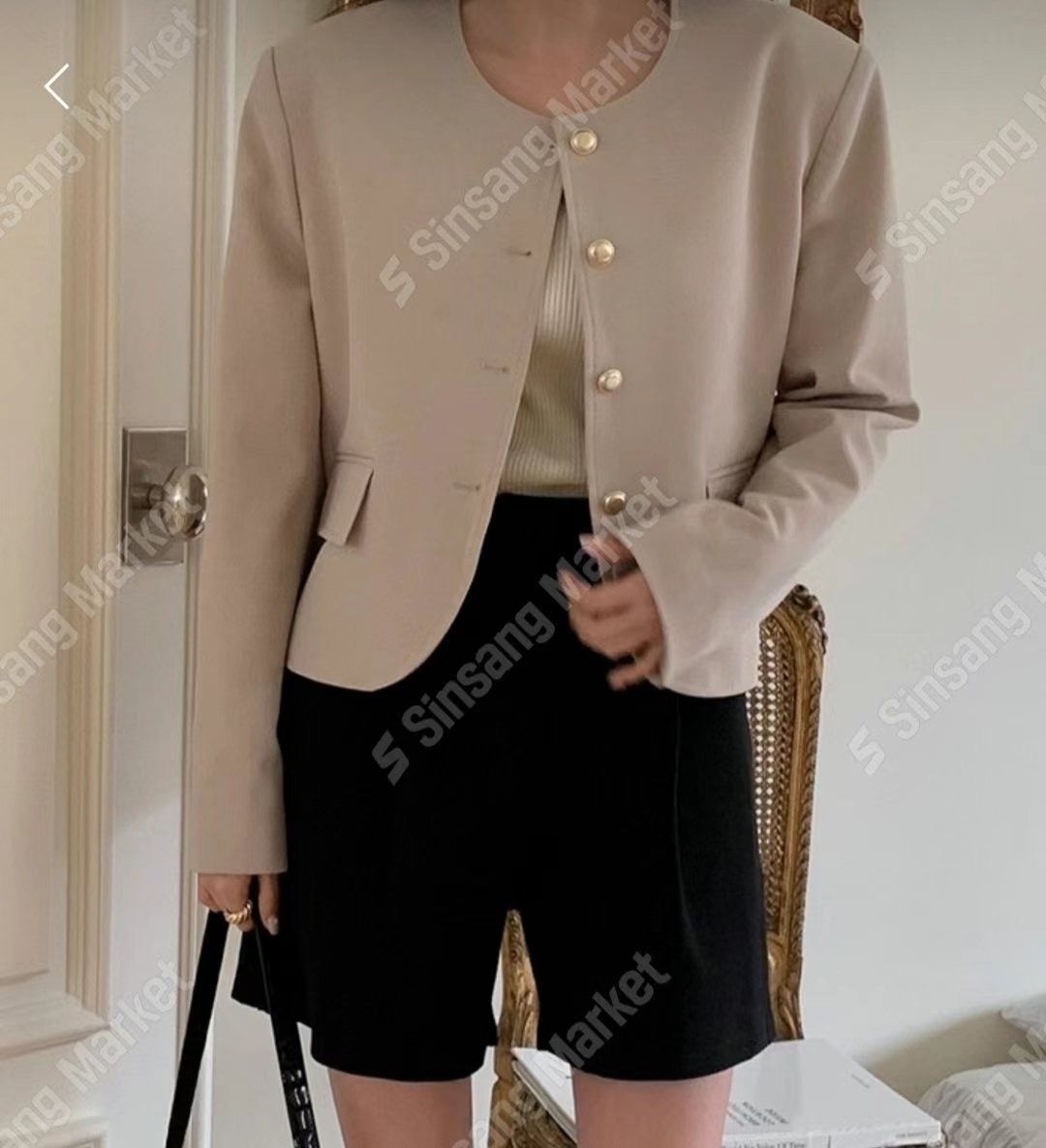 i hour韓國直郵東大門代購女裝新品休閑熱賣職業人氣推薦夾克i hour夾克圖色2