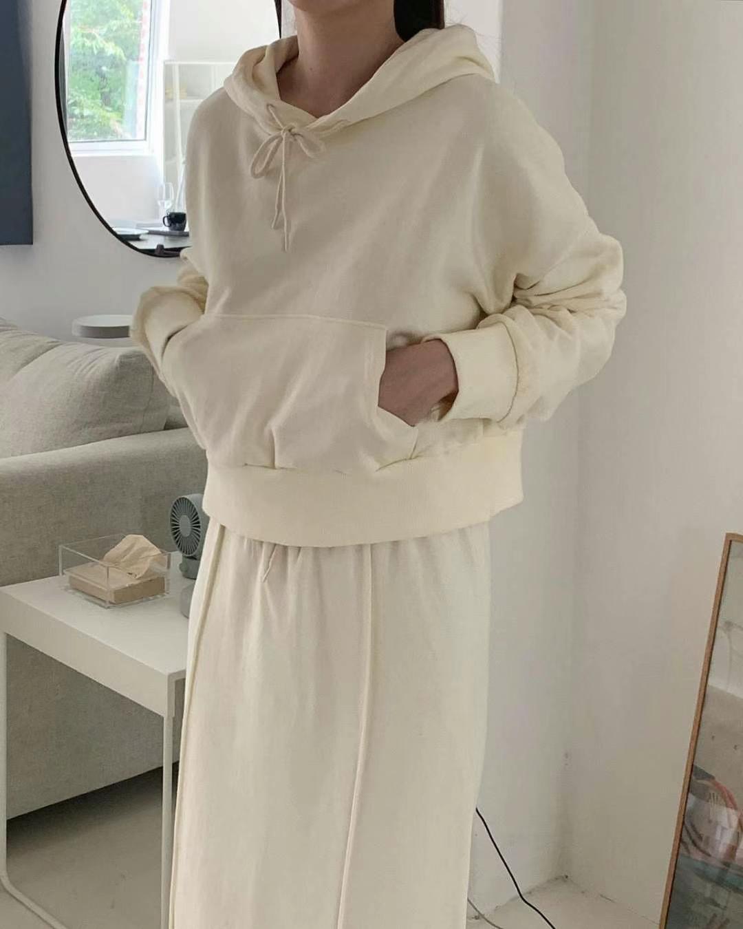 FIRST MOON韓國直郵東大門實拍女裝新款人氣休閑推薦熱賣衛衣FIRST MOON衛衣