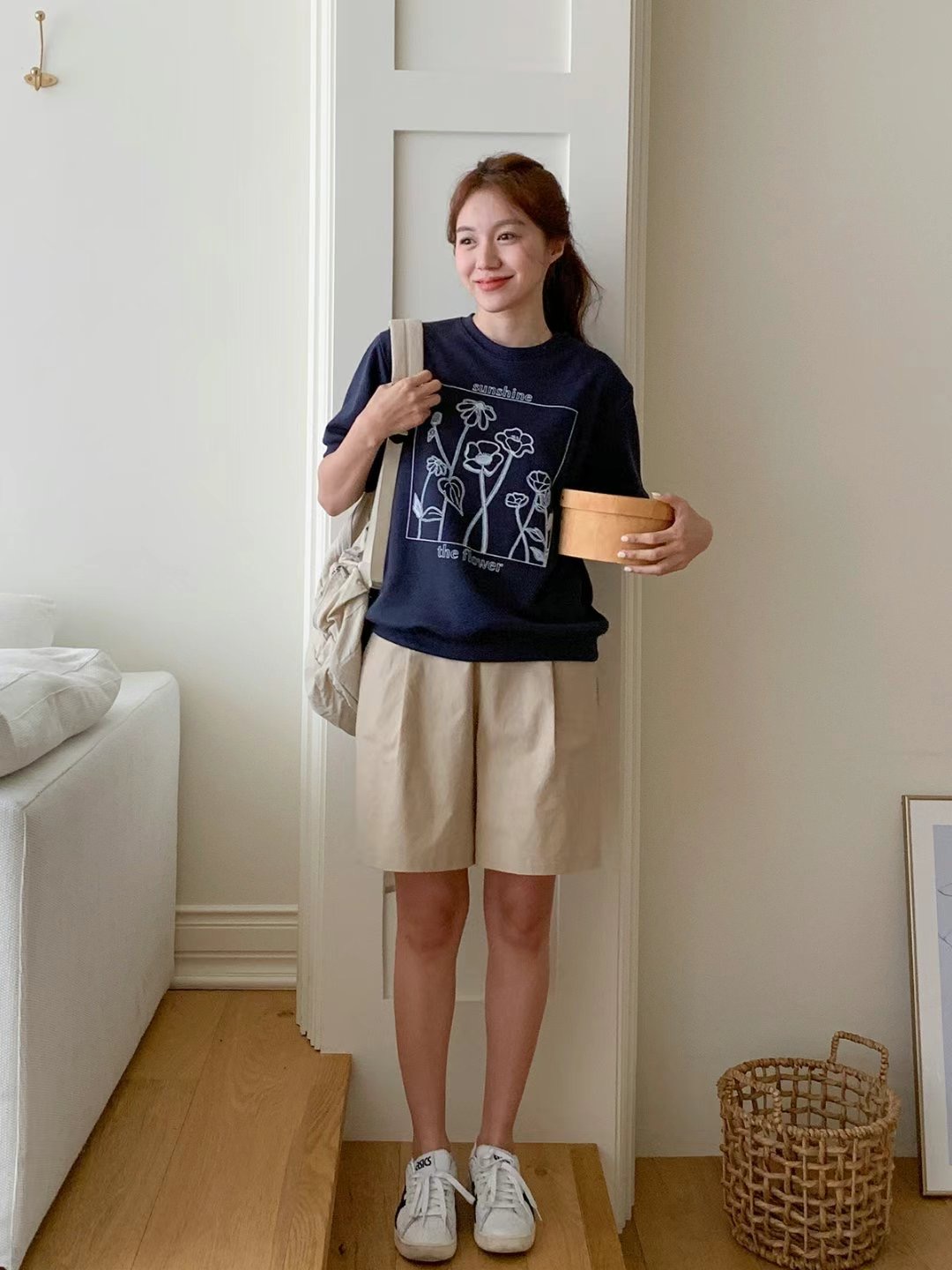 THEGRACE直郵韓國代購女裝新品推薦休閑職業人氣熱賣24秋冬短褲THEGRACE短褲