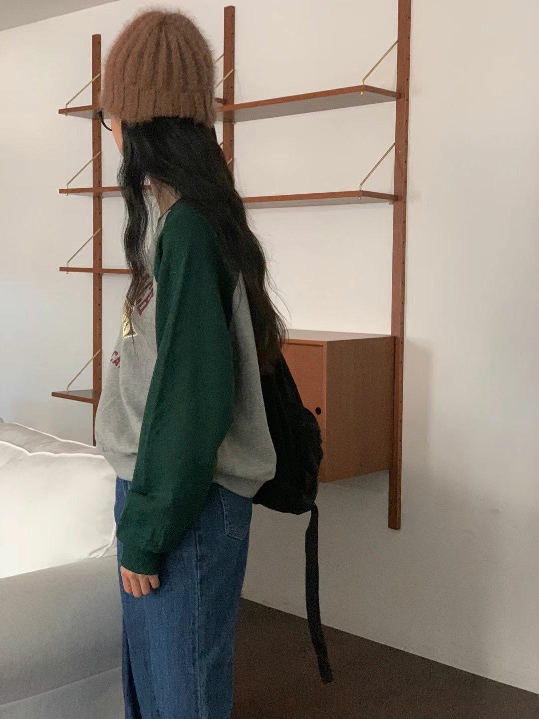FIVE韓國直郵女裝新品24秋冬推薦時尚職業熱賣人氣休閑衛衣FIVE衛衣