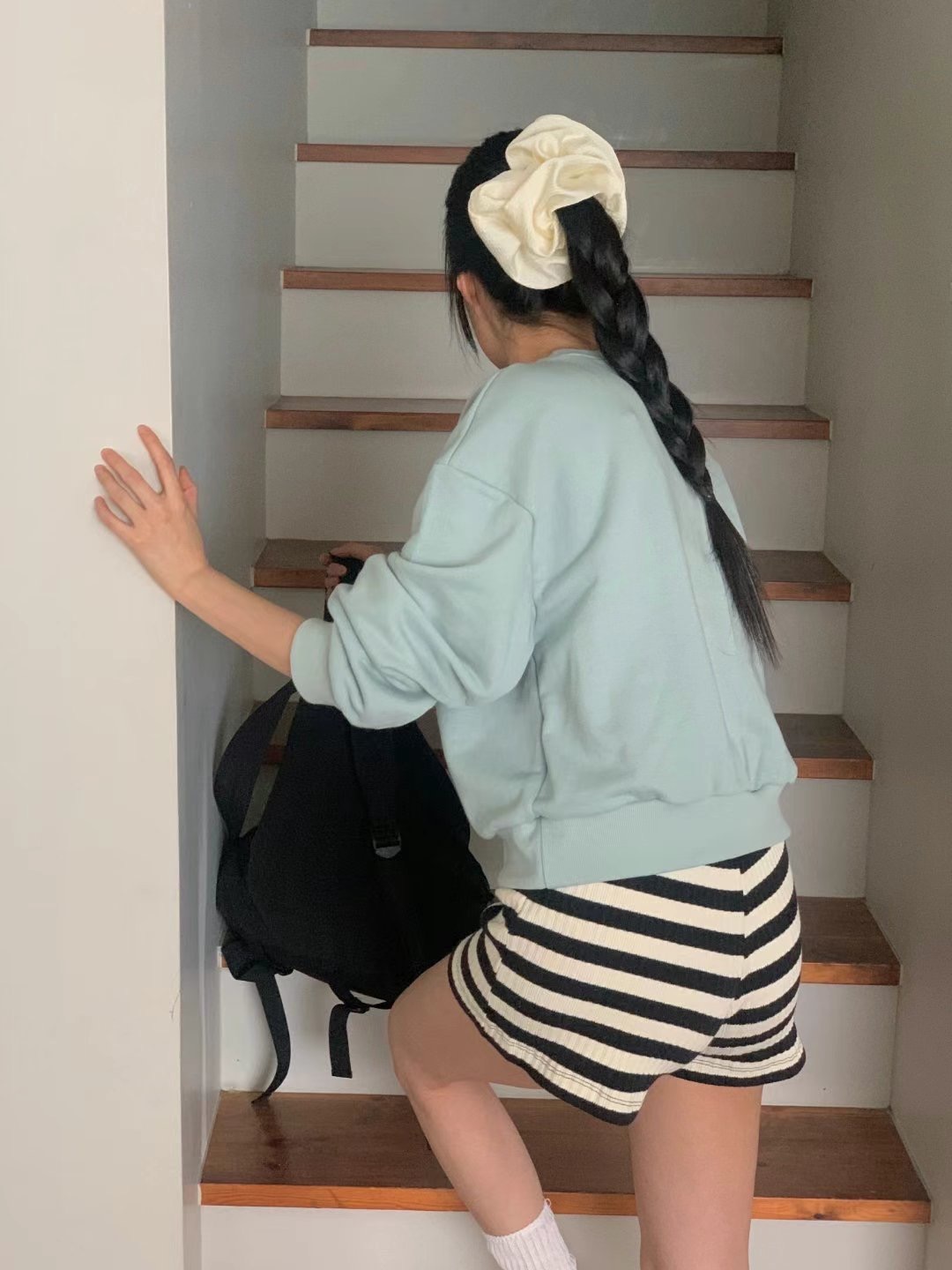 FIVE韓國直郵東大門代購女裝新款時尚24秋冬熱賣真品衛衣FIVE衛衣