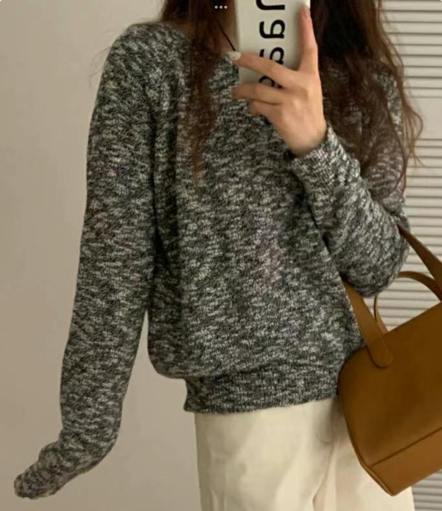 MIHO韓國直郵東大門實拍女裝新品熱賣推薦休閑人氣真品針織衫MIHO針織衫圖色2