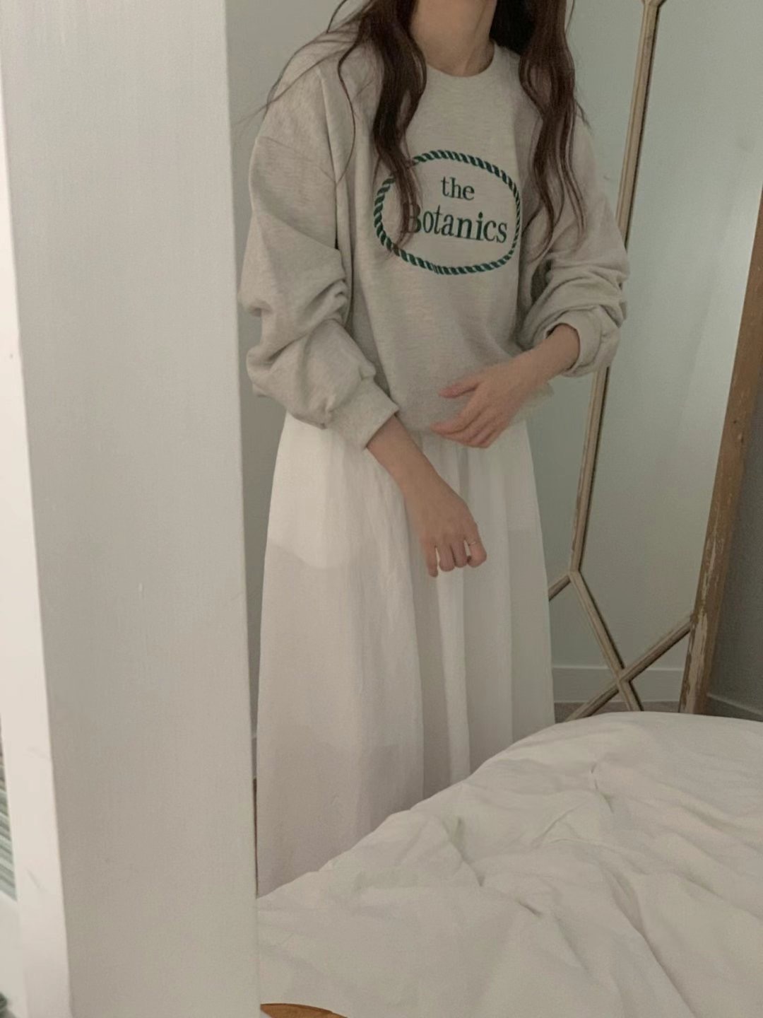 FIVE韓國直郵女裝新品推薦熱賣24秋冬職業休閑時尚人氣衛衣FIVE衛衣