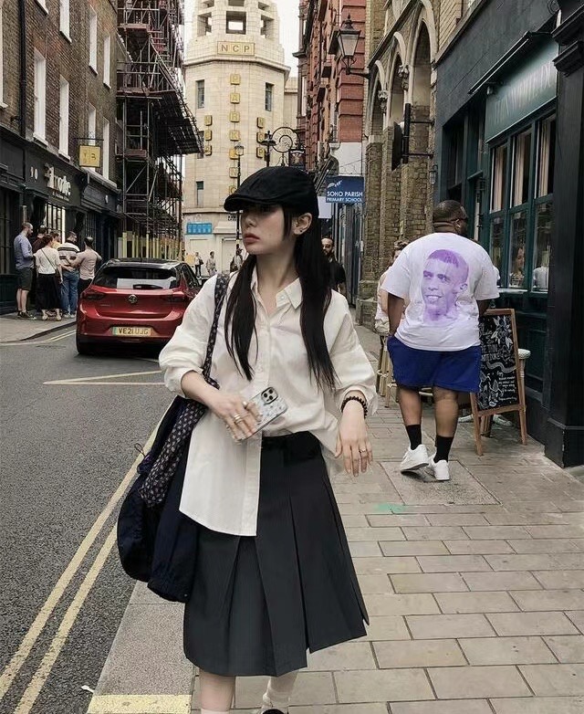 AUTHENTIC韓國直郵東大門實拍女裝新品職業推薦半身裙中短裙AUTHENTIC半身裙/中短裙