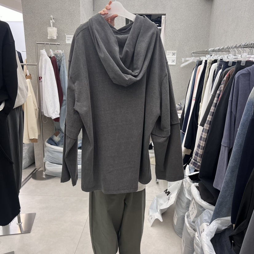 BOTONG韓國直郵東大門實拍女裝新款休閑推薦人氣職業時尚衛衣BOTONG衛衣
