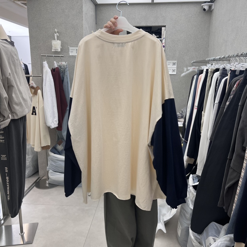 BOTONG韓國直郵女裝新品人氣真品時尚熱賣推薦職業24秋冬長袖T恤BOTONG長袖T恤