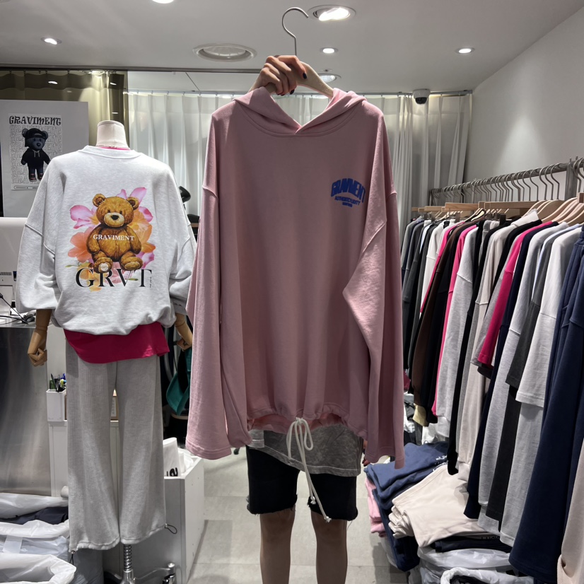 THE LOT/	LOT直郵韓國代購女裝新款休閑人氣推薦長袖T恤THE LOT/	LOT長袖T恤圖色2