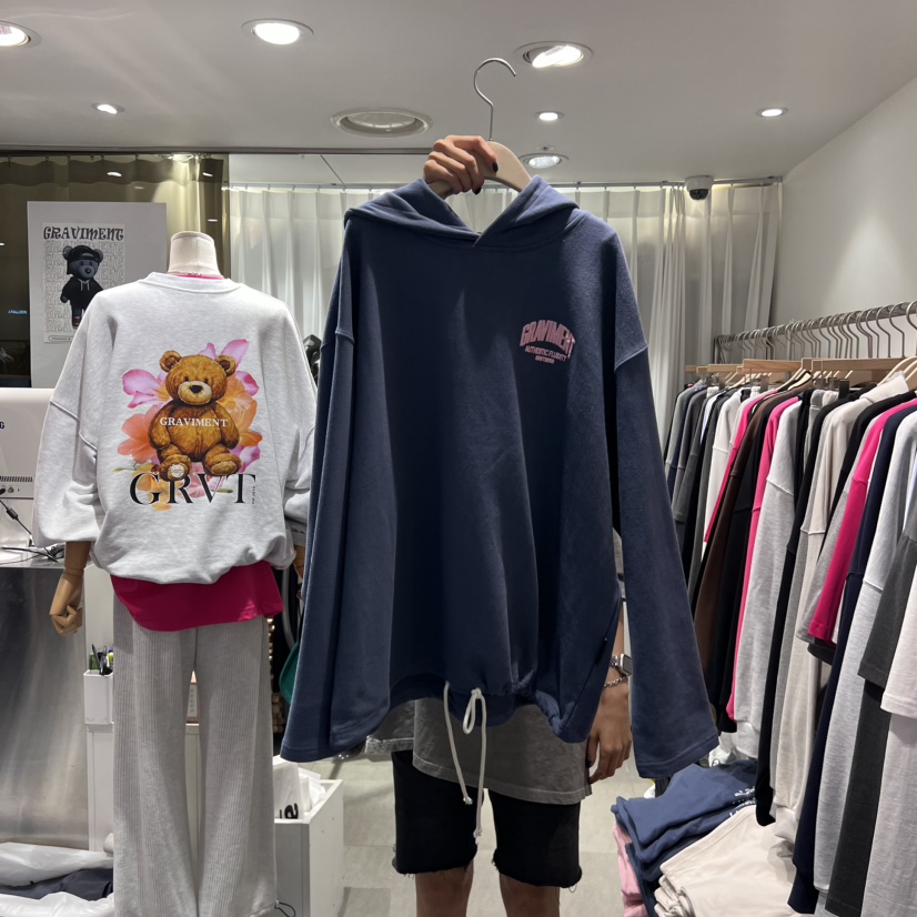 THE LOT/	LOT直郵韓國代購女裝新款休閑人氣推薦長袖T恤THE LOT/	LOT長袖T恤圖色3