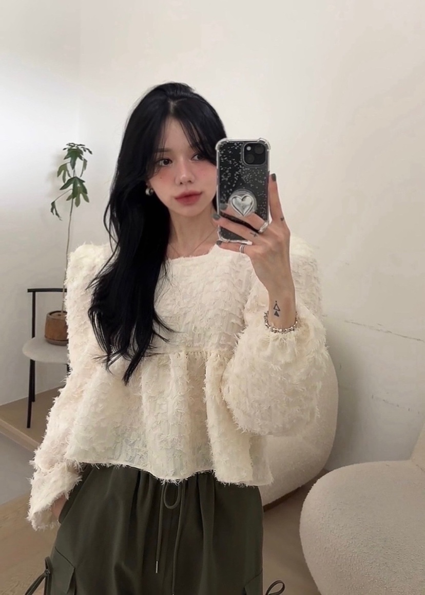 AMUSE SEOUL韓國直郵女裝新品真品推薦休閑職業襯衫蕾絲衫AMUSE SEOUL襯衫/蕾絲衫
