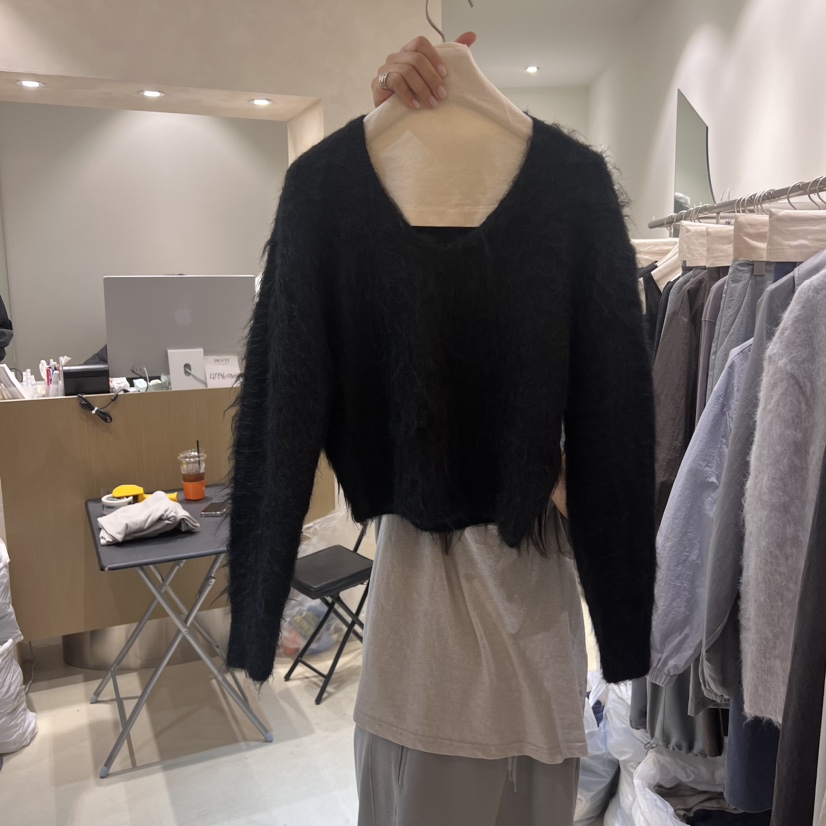 WANTS韓國直郵東大門實拍女裝新品時尚休閑真品人氣24秋冬針織衫DENISE針織衫圖色3
