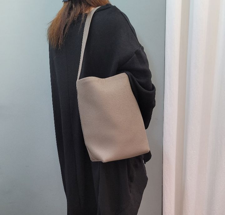 X直郵韓國代購女裝新款真品24秋冬人氣職業時尚單肩斜跨包BAKHA-Q單肩/斜跨包