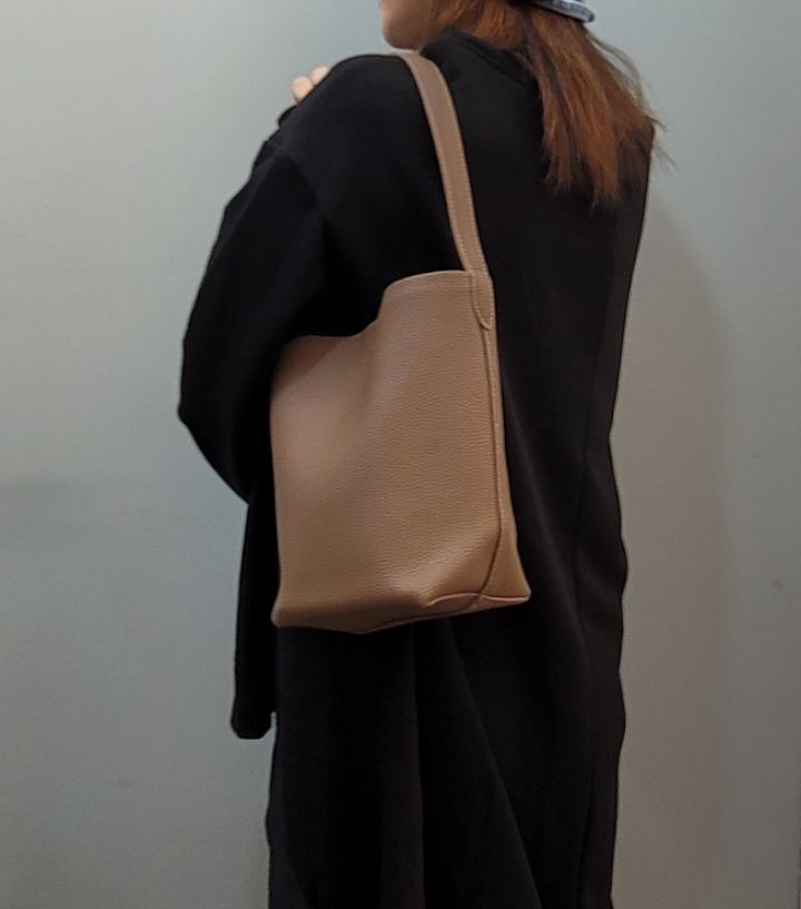 X韓國直郵東大門代購女裝新品時尚人氣職業真品24秋冬單肩斜跨包BAKHA-Q單肩/斜跨包
