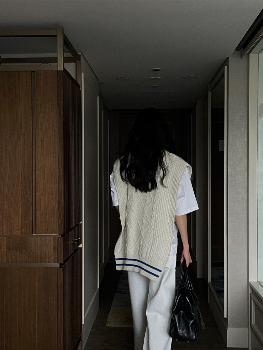 PAIRING韓國直郵東大門實拍女裝新款人氣24秋冬休閑吊帶背心PAIRING吊帶/背心