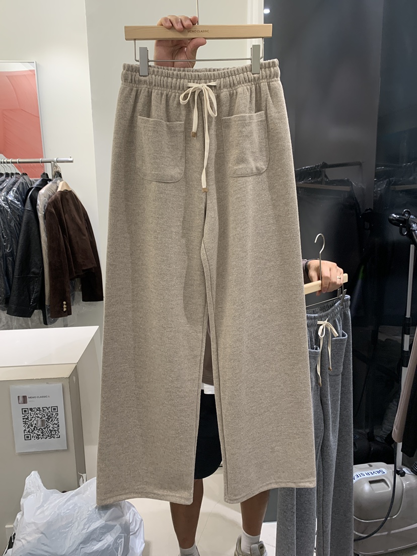 MEMO CLASSIC直郵韓國代購女裝新品人氣時尚24秋冬休閑褲MEMO CLASSIC休閑褲圖色1