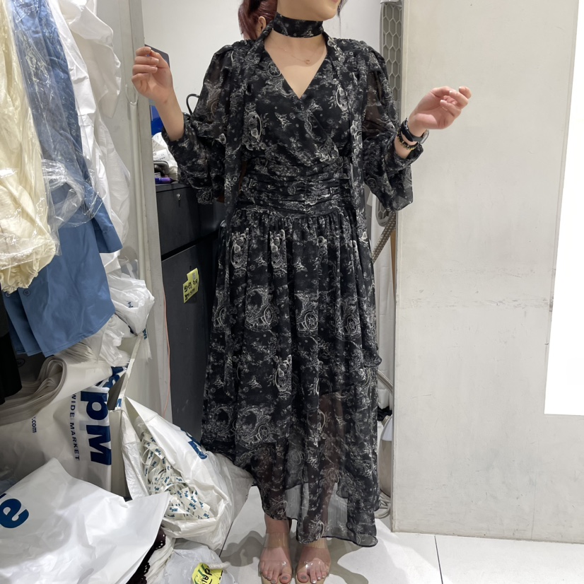 TYCHE直郵韓國代購女裝新款熱賣真品人氣24秋冬職業連衣裙TYCHE連衣裙圖色2