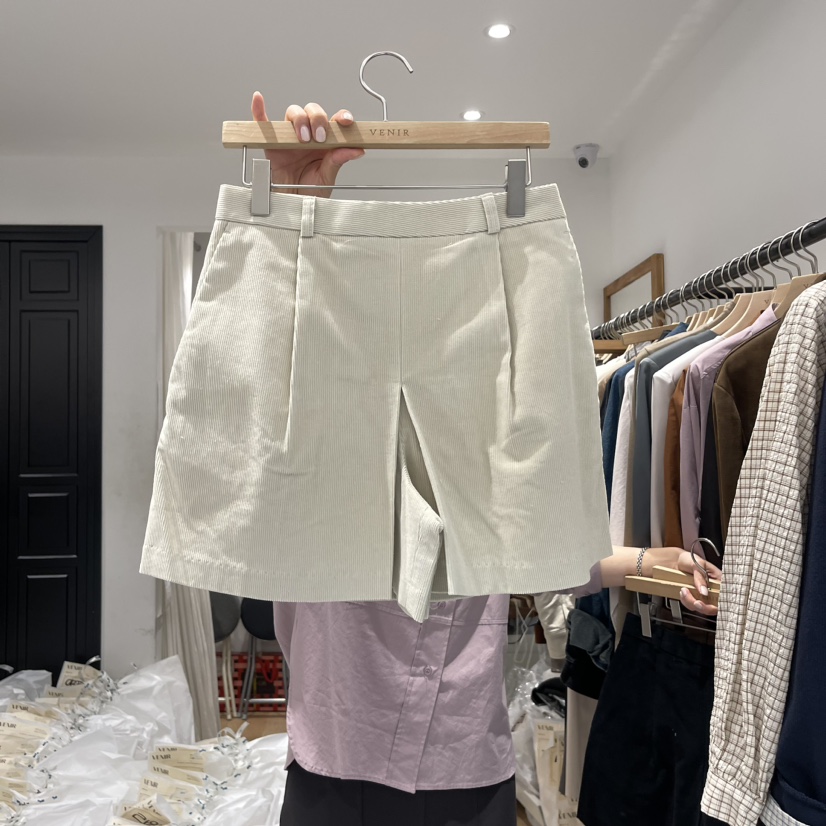 VENIR-A韓國直郵女裝新品人氣24秋冬休閑時尚推薦熱賣短褲VENIR-a短褲