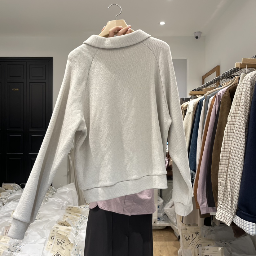 VENIR-A韓國直郵東大門代購女裝新品24秋冬熱賣休閑衛衣VENIR-a衛衣