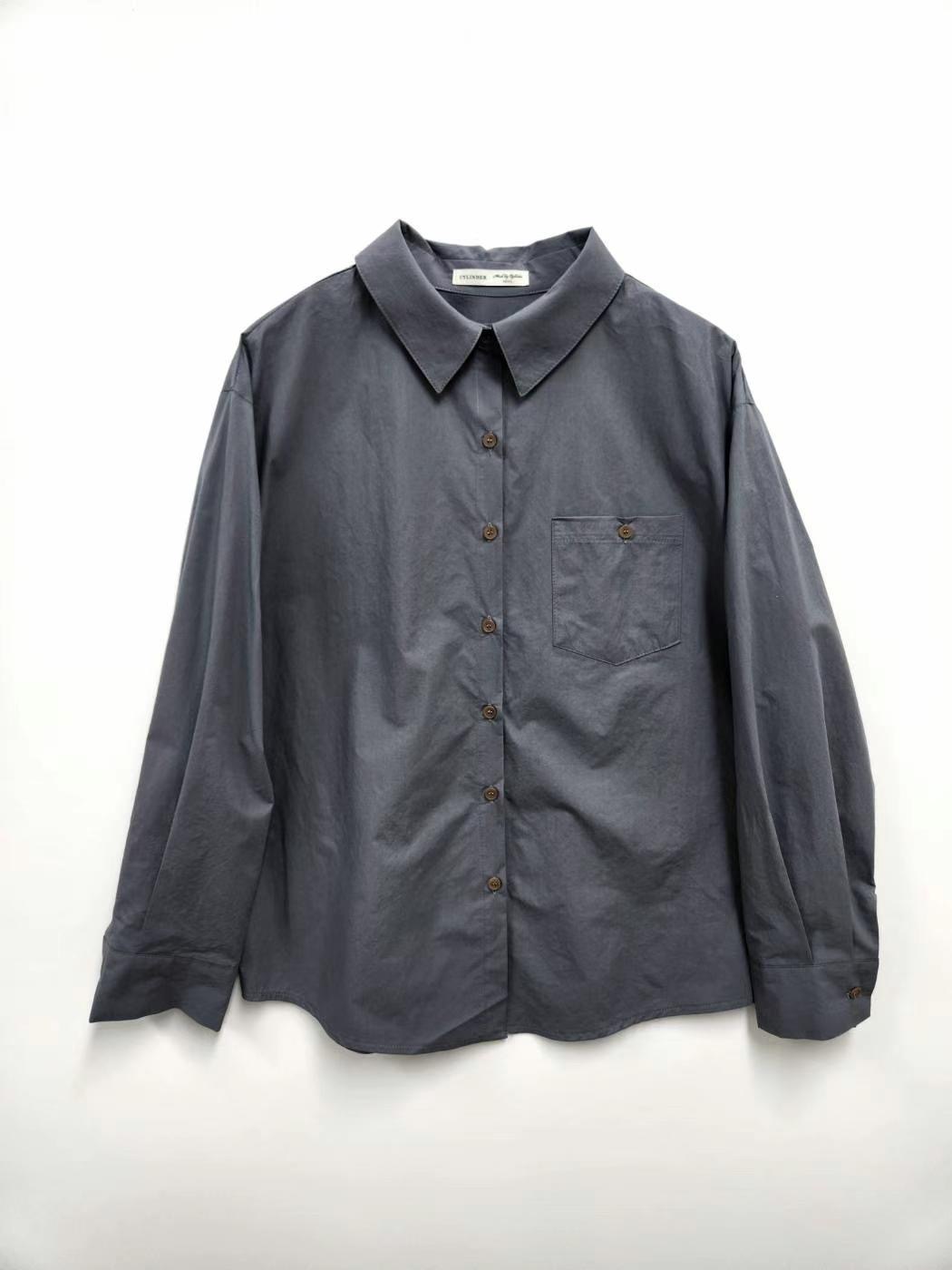 CYLINDER韓國直郵東大門代購女裝新品24秋冬人氣襯衫蕾絲衫CYLINDER襯衫/蕾絲衫圖色3