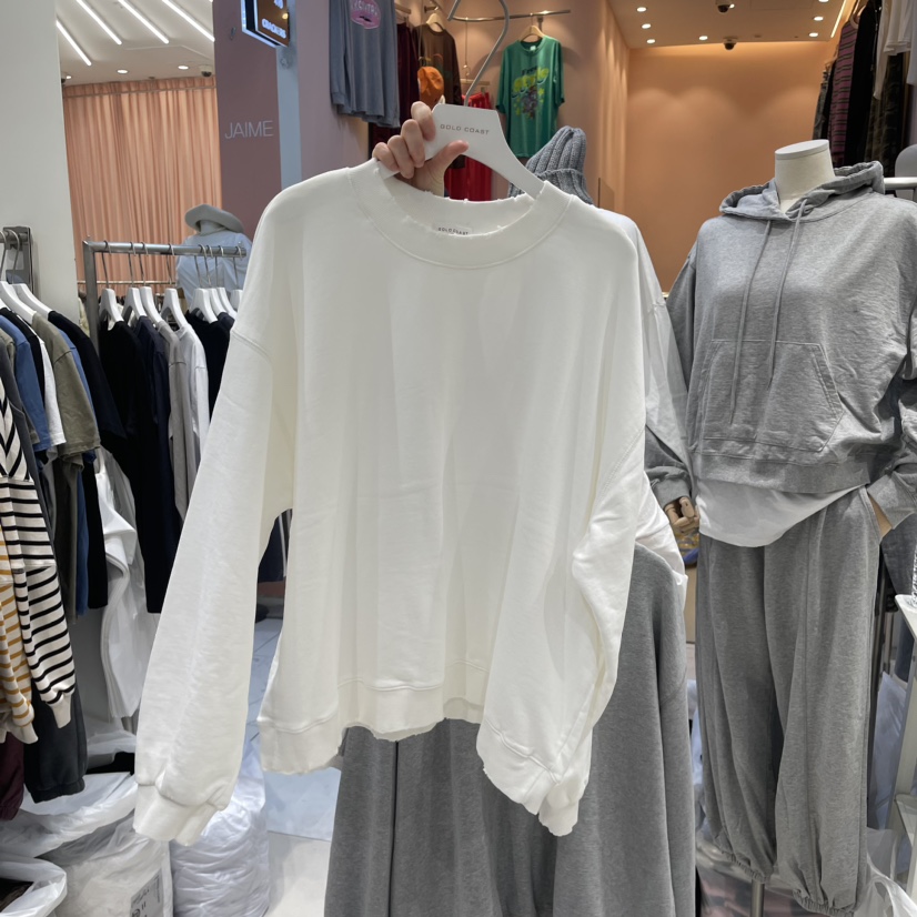 GOLDCOAST韓國直郵東大門實拍女裝新品職業24秋冬休閑衛衣GOLDCOAST衛衣圖色1