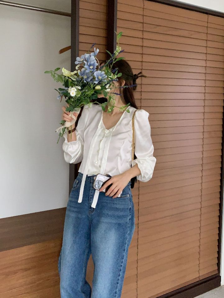 CRONG韓國直郵東大門代購女裝新品職業真品休閑推薦襯衫蕾絲衫ZEST-2件起訂襯衫/蕾絲衫