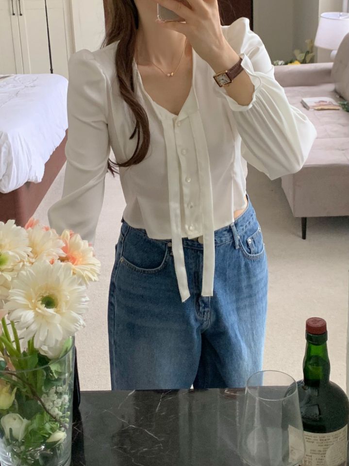 CRONG韓國直郵東大門代購女裝新品職業真品休閑推薦襯衫蕾絲衫ZEST-2件起訂襯衫/蕾絲衫