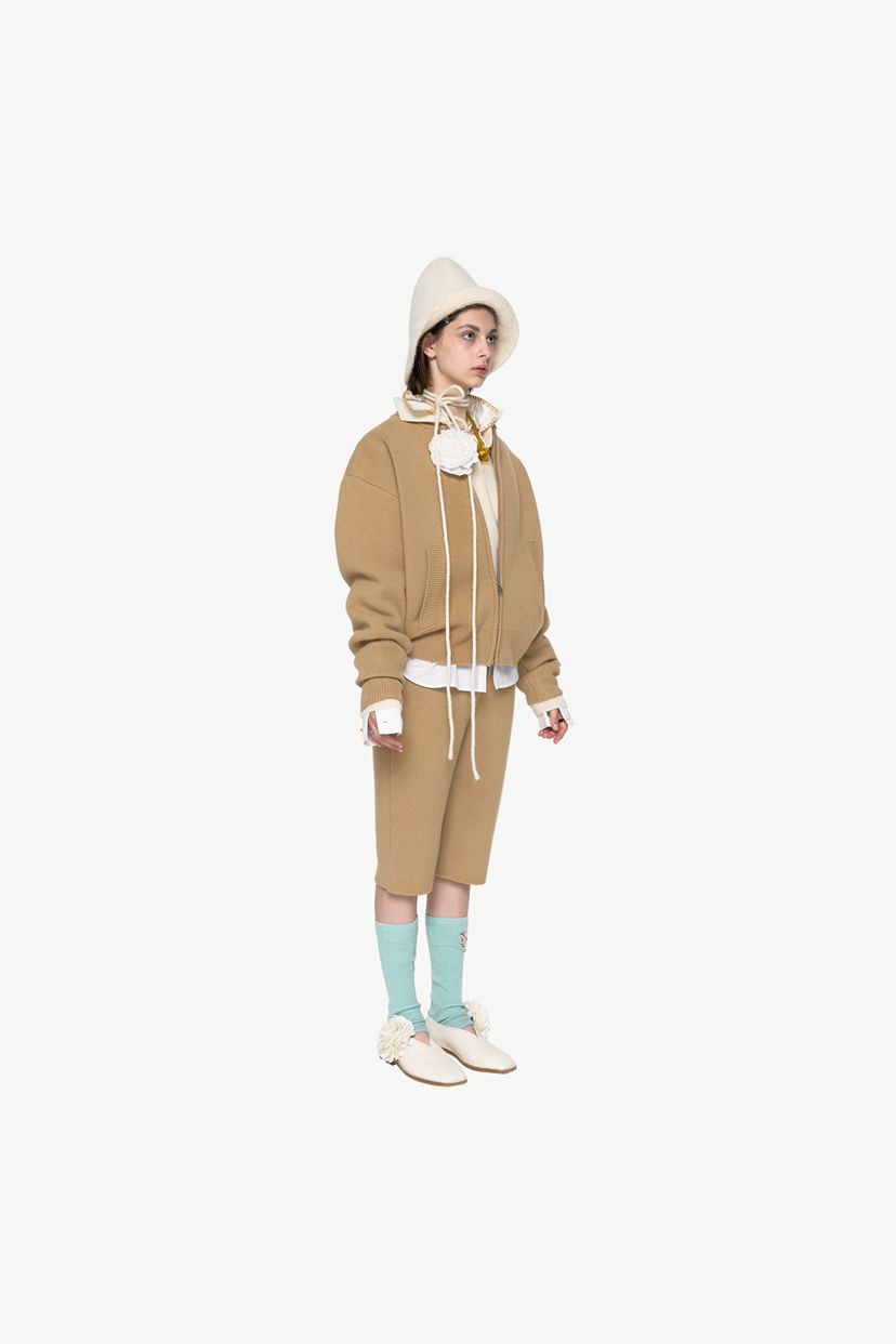 POLAROMO韓國直郵東大門代購女裝新品休閑真品熱賣24秋冬夾克POLAROMO夾克