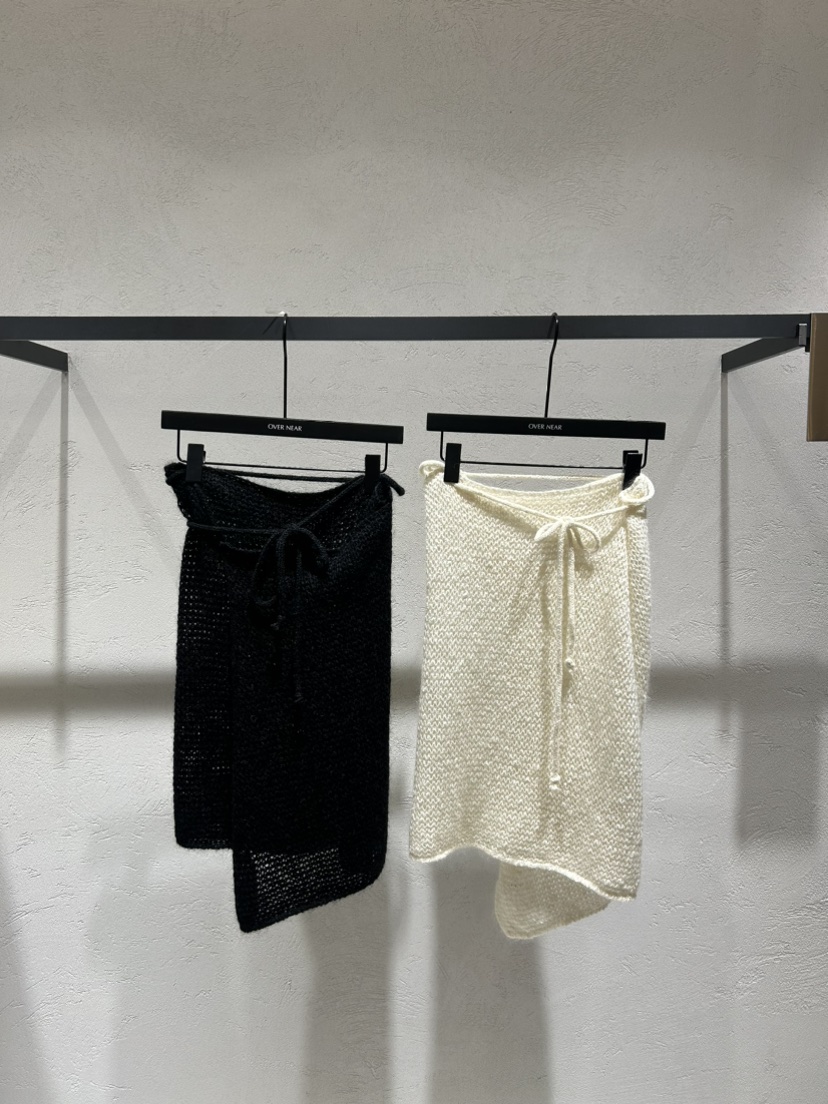 NAME VALUE韓國直郵東大門代購女裝新款24秋冬半身裙中短裙OVER NEAR半身裙/中短裙