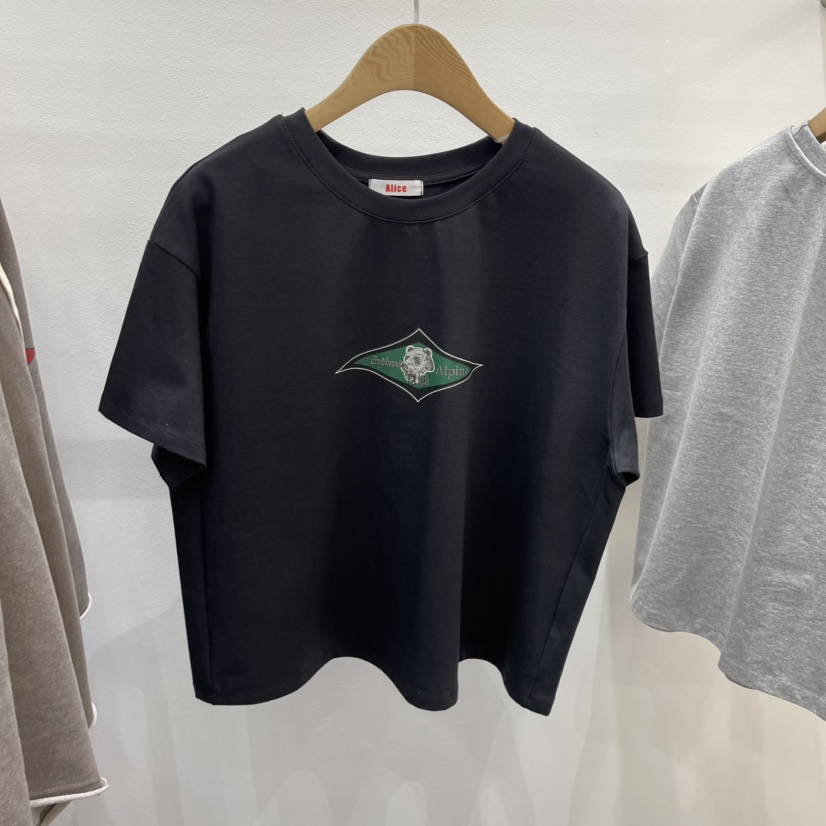 plat/ALICE N GIA直郵韓國代購女裝新品人氣時尚職業T恤Platseoul/ALICE N GIAT恤圖色5