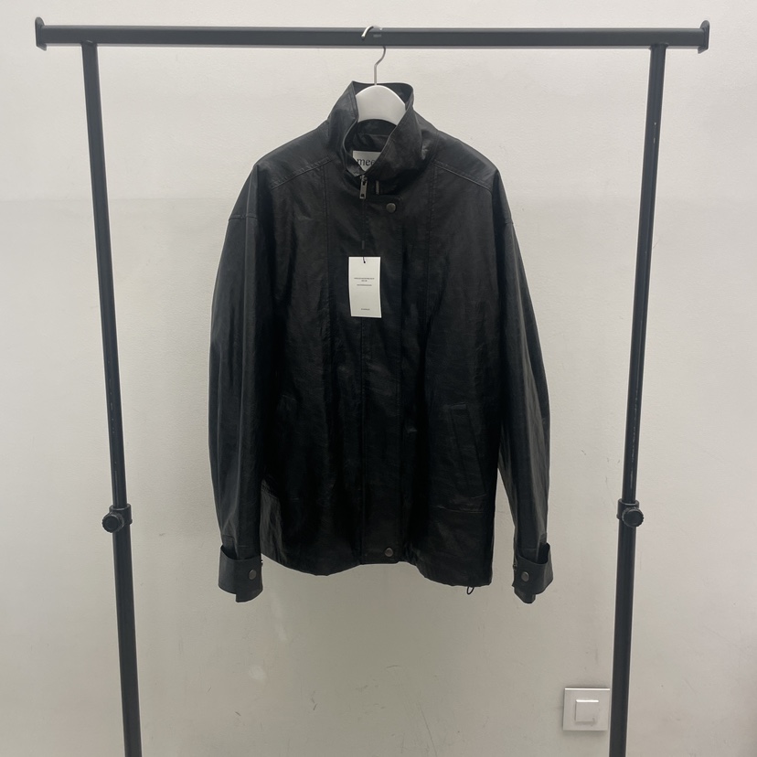 meet me韓國直郵女裝新款熱賣人氣24秋冬時尚休閑推薦皮衣MEET ME皮衣圖色2