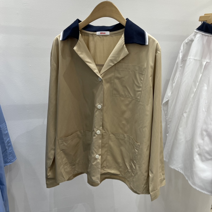 plat/ALICE N GIA韓國直郵東大門代購女裝新品時尚襯衫蕾絲衫Platseoul/ALICE N GIA襯衫/蕾絲衫圖色3