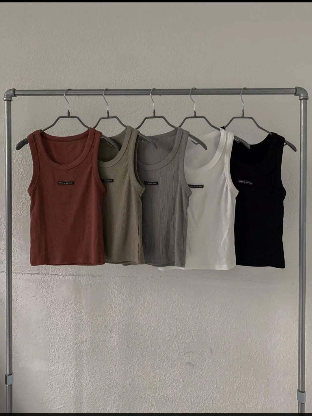 OUTT韓國直郵東大門代購女裝新品人氣休閑時尚熱賣吊帶背心OUTT吊帶/背心