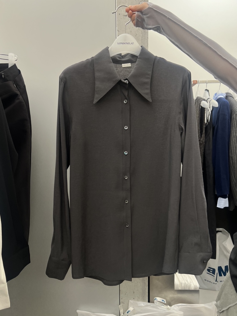 LONDON FLAT韓國直郵東大門代購女裝新品休閑熱賣襯衫蕾絲衫LONDON FLAT襯衫/蕾絲衫圖色2