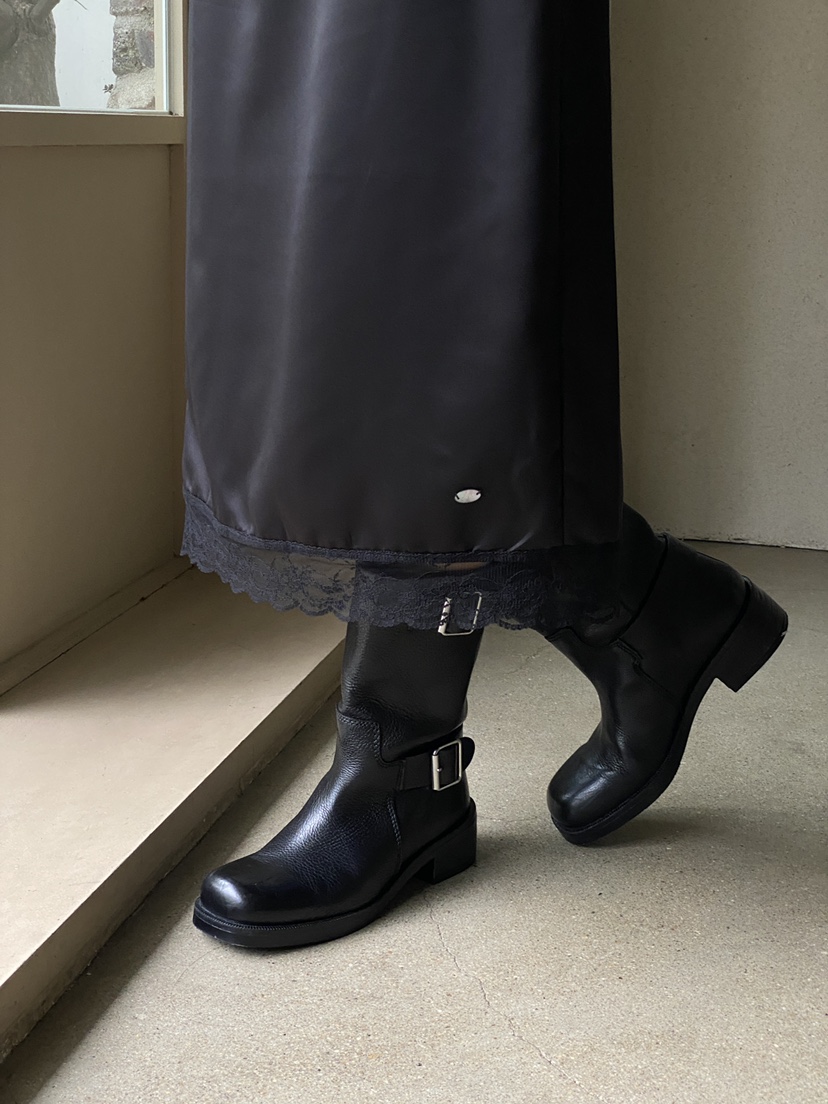 OURS韓國直郵東大門實拍女裝新款24秋冬熱賣半身裙中短裙OURS半身裙/中短裙