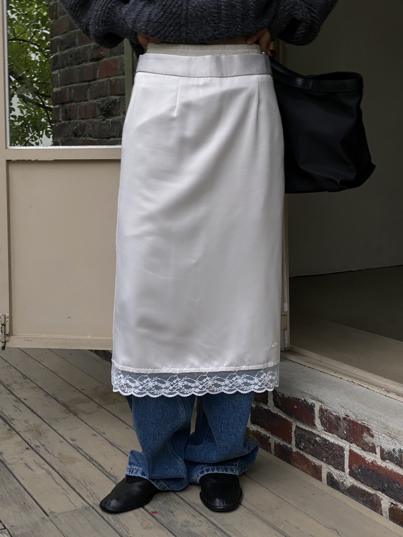 OURS韓國直郵東大門實拍女裝新款24秋冬熱賣半身裙中短裙OURS半身裙/中短裙