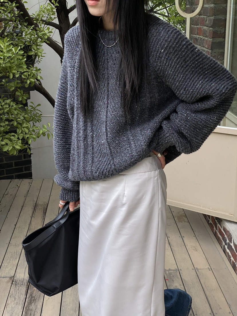 OURS韓國直郵東大門實拍女裝新款24秋冬熱賣半身裙中短裙OURS半身裙/中短裙