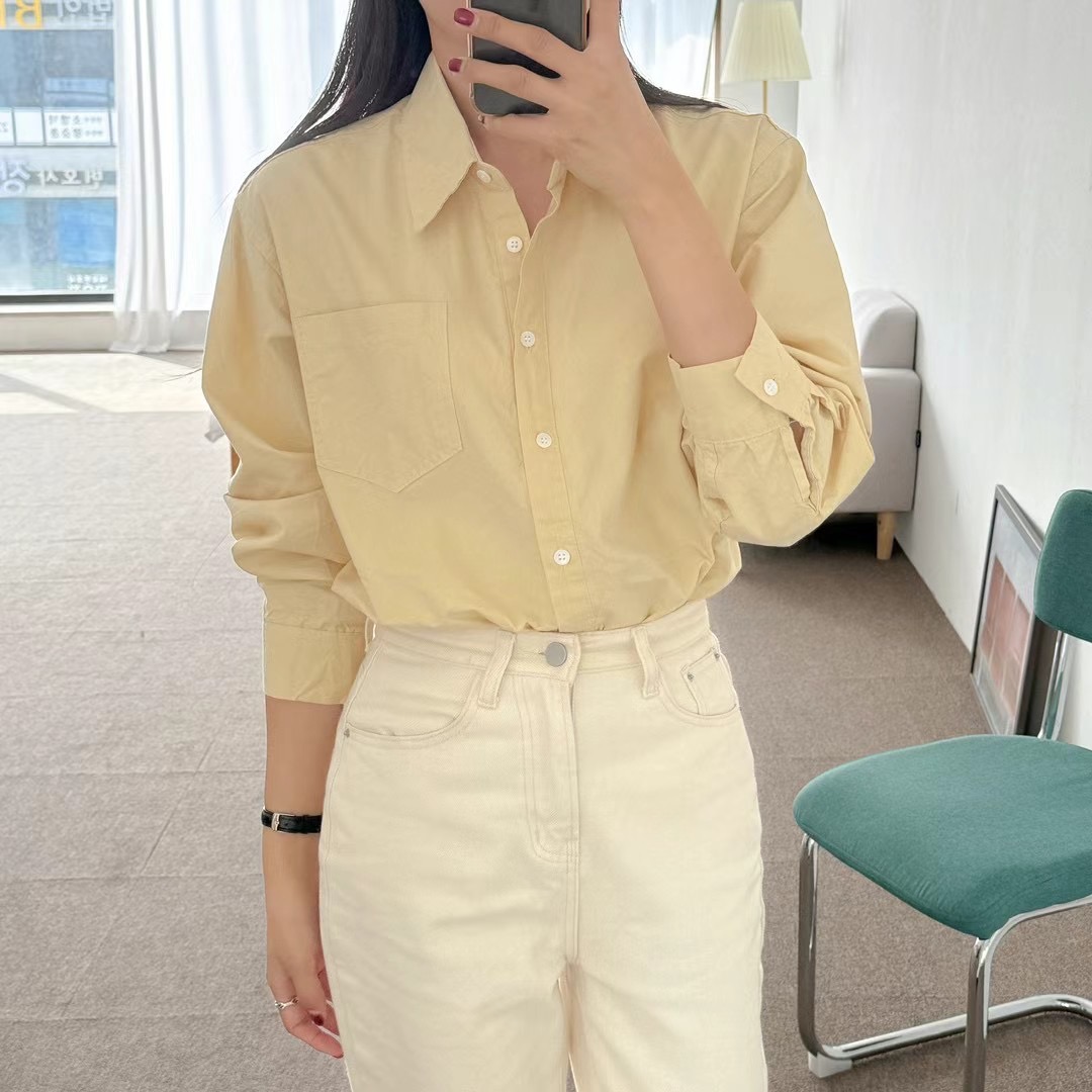 VERY GOOD韓國直郵女裝新款時尚真品人氣推薦熱賣襯衫蕾絲衫VERY GOOD襯衫/蕾絲衫