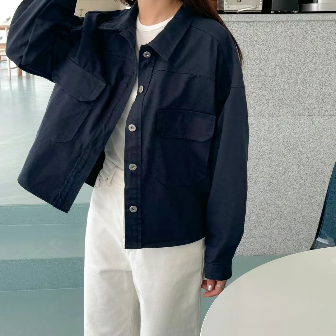 VERY GOOD直郵韓國代購女裝新品時尚熱賣推薦真品休閑夾克VERY GOOD夾克圖色4