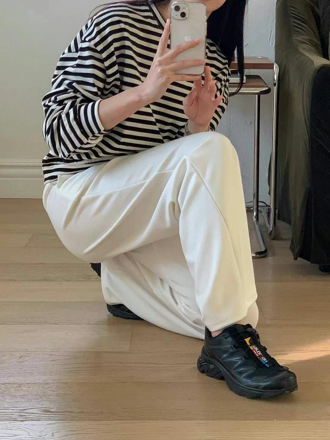 LEOPARD韓國直郵女裝新品職業熱賣推薦真品時尚人氣休閑休閑褲LEOPARD休閑褲