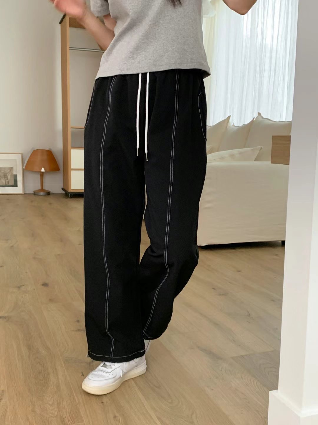 LEOPARD直郵韓國代購女裝新款時尚休閑推薦職業24秋冬休閑褲LEOPARD休閑褲