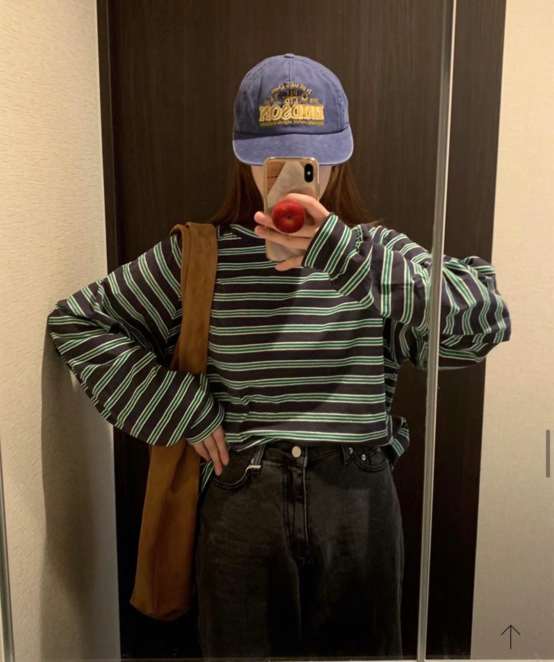 BABY PUSH韓國直郵東大門代購女裝新品真品推薦人氣長袖T恤BABY PUSH長袖T恤