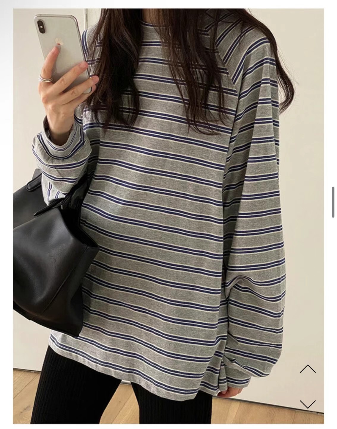 BABY PUSH韓國直郵東大門代購女裝新品真品推薦人氣長袖T恤BABY PUSH長袖T恤圖色2