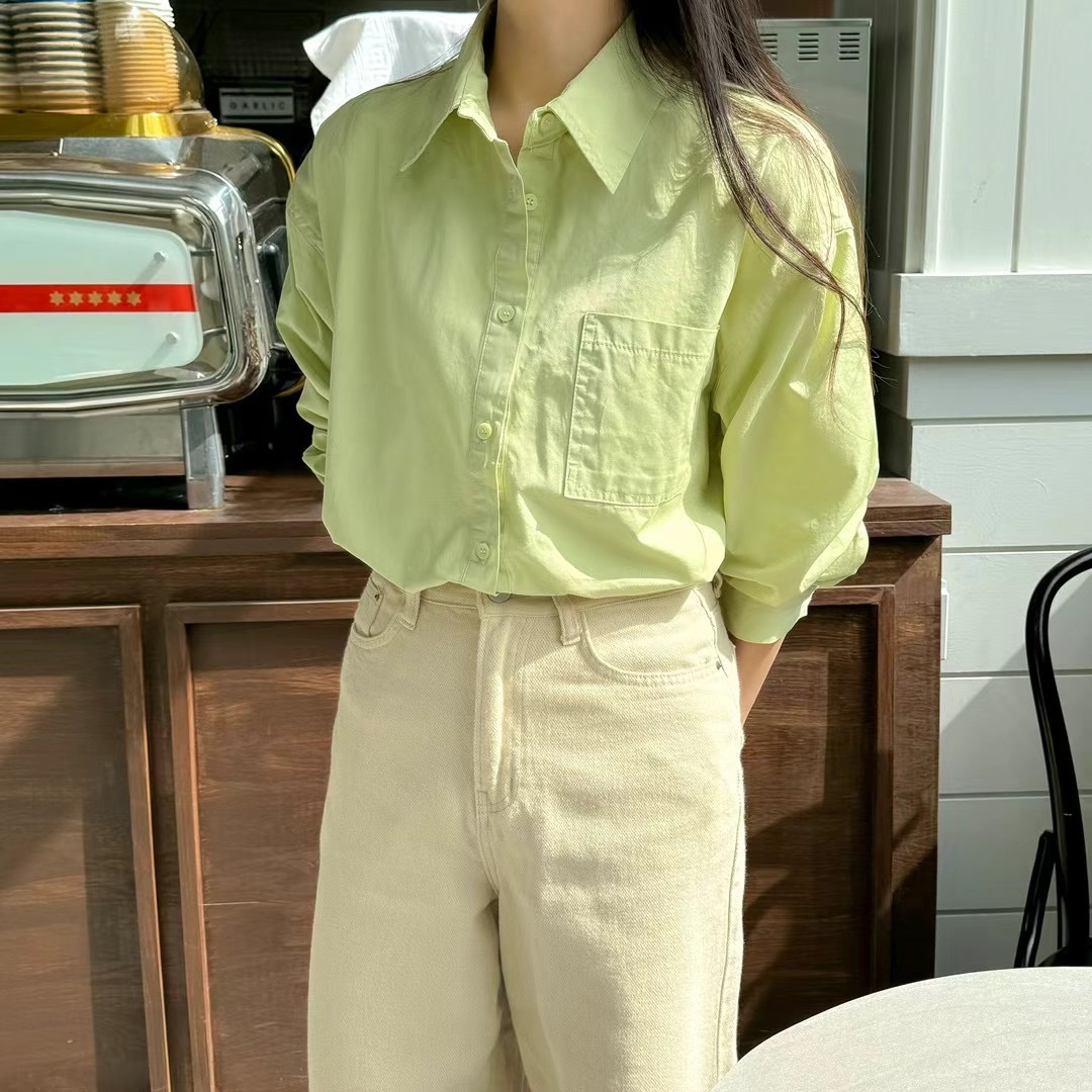 VERY GOOD韓國直郵東大門實拍女裝新品24秋冬襯衫蕾絲衫VERY GOOD襯衫/蕾絲衫