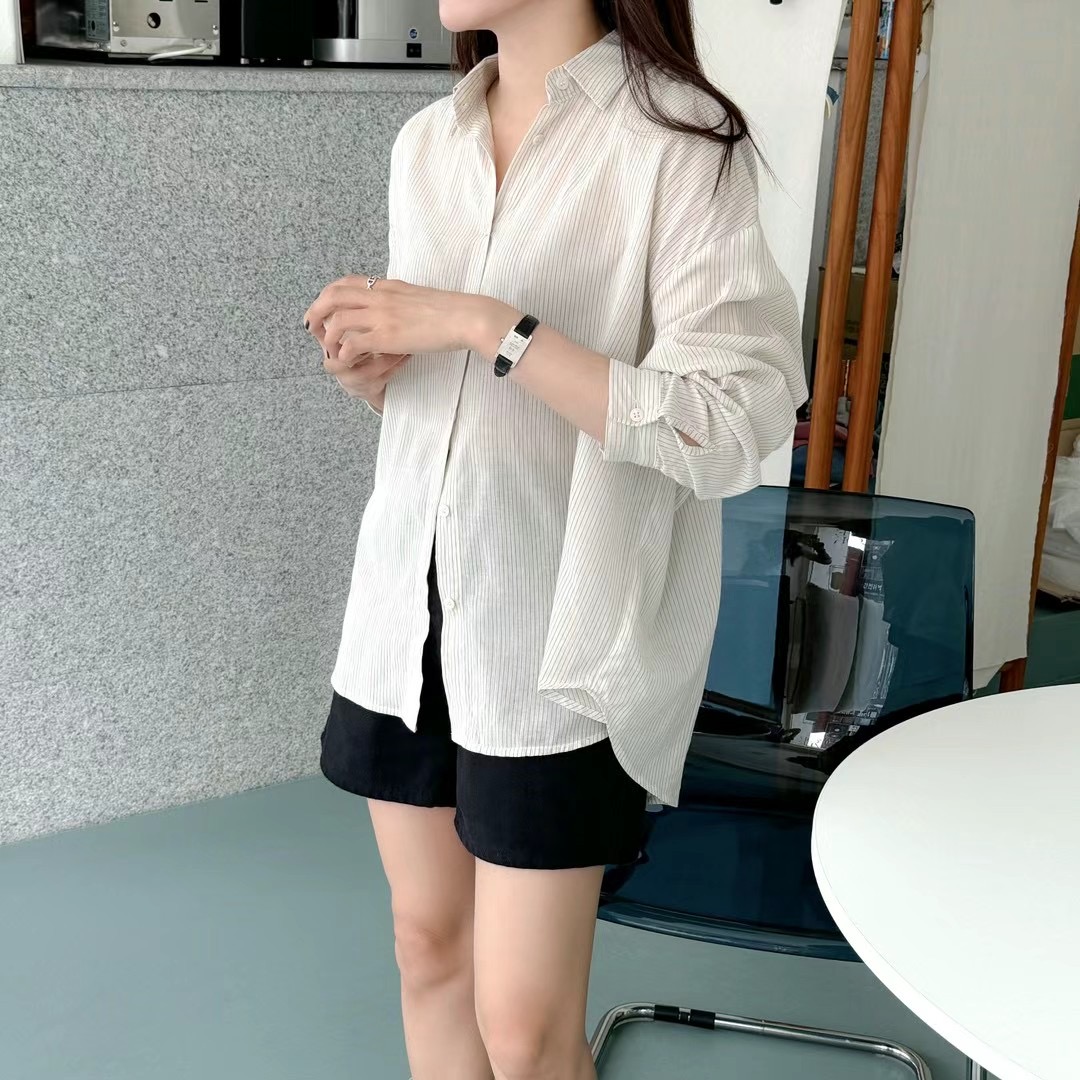 VERY GOOD韓國直郵女裝新款24秋冬時尚休閑推薦襯衫蕾絲衫VERY GOOD襯衫/蕾絲衫