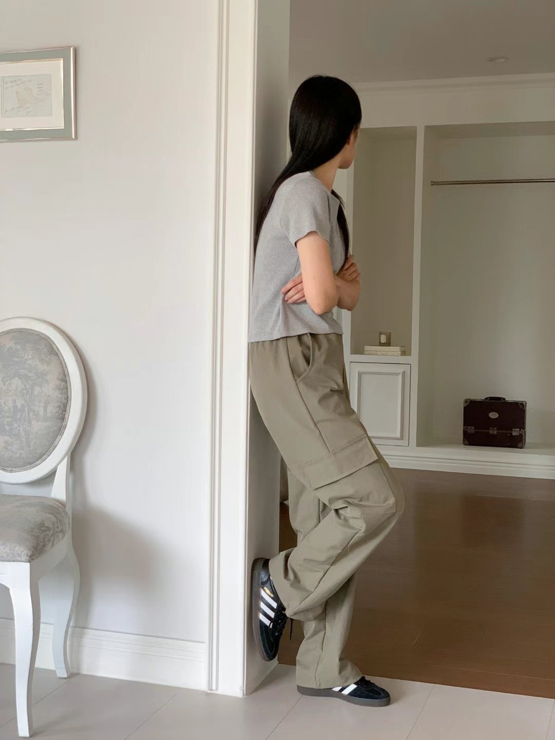 LEOPARD韓國直郵女裝新款熱賣休閑人氣真品時尚推薦職業休閑褲LEOPARD休閑褲