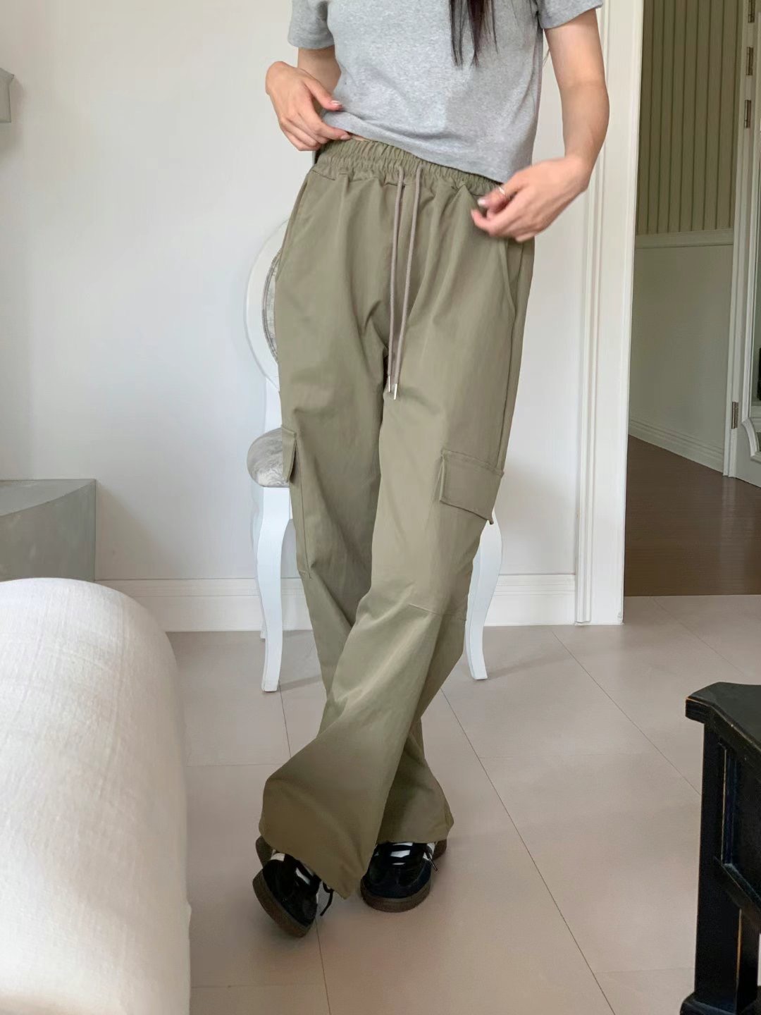 LEOPARD韓國直郵女裝新款熱賣休閑人氣真品時尚推薦職業休閑褲LEOPARD休閑褲