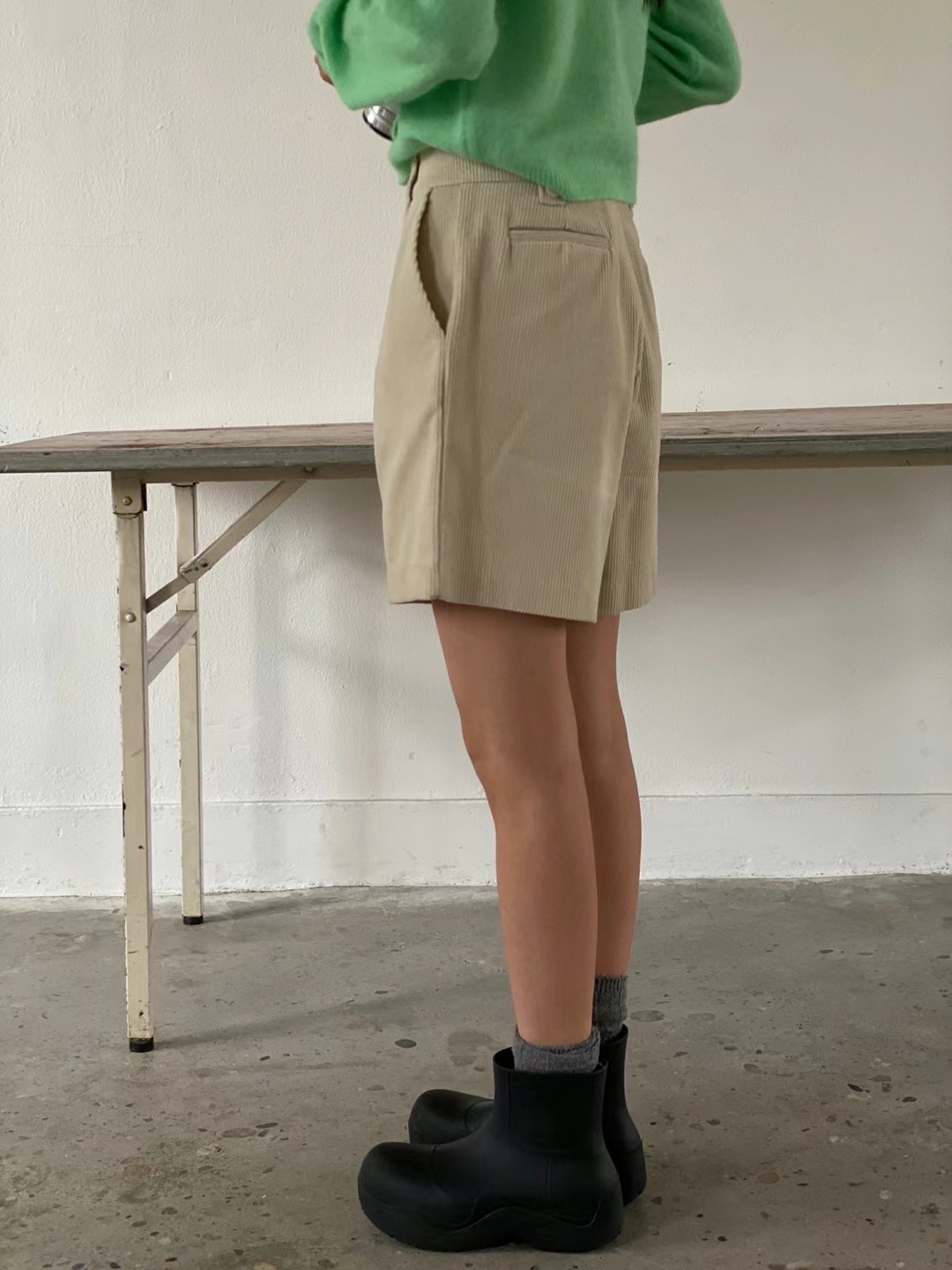 BABY PUSH韓國直郵女裝新款職業時尚24秋冬推薦真品短褲BABY PUSH短褲