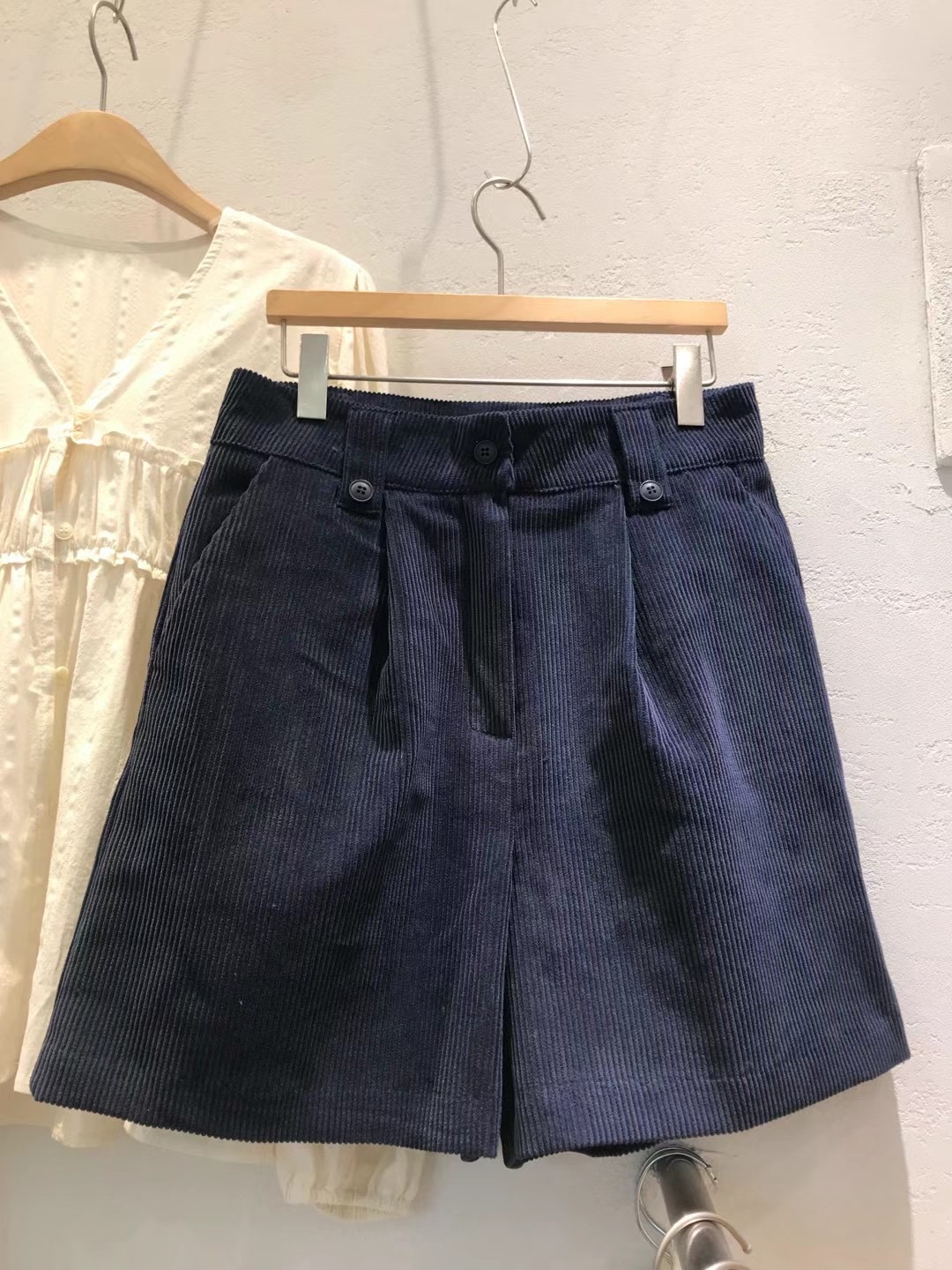 BABY PUSH韓國直郵女裝新款職業時尚24秋冬推薦真品短褲BABY PUSH短褲圖色2